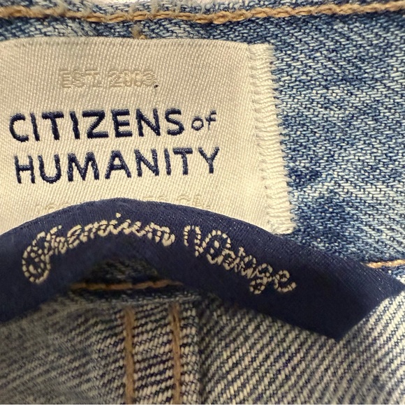 Citizens of Humanity Annina High Rise Wide Leg Trouser Jean in Meuse 26 x 33 NWT - Picture 11 of 15